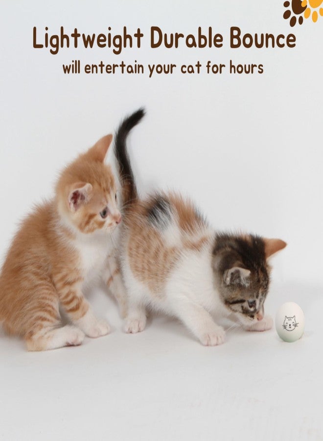 Cloverjoyed Ping Pong Balls for Cats, 6 Pack, Enrichment Toys, Cat Lovers Gift Ideas, Ball Pits, Bouncy - Image 4